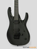 S by Solar AB4.6FRC-E Carbon Black Electric Guitar w/ Floyd Rose