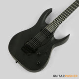 S by Solar AB4.6FRC-E Carbon Black Electric Guitar w/ Floyd Rose
