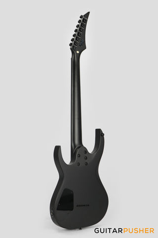 S by Solar AB4.7C-E Carbon Black 7-String Baritone Electric
