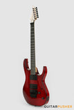 S by Solar SB4.6FRFBR-E Flame Blood Red Electric Guitar w/ Floyd Rose
