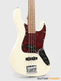 Sadowsky Metro Express 4 P/J Morado Fingerboard, Tortoise Pickguard 4-String Bass Guitar - Solid Olympic White
