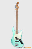 Sadowsky Metro Express 4 P/J Morado Fingerboard, White Pickguard 4-String Bass Guitar - Solid Sage Green