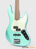 Sadowsky Metro Express 4 P/J Morado Fingerboard, White Pickguard 4-String Bass Guitar - Solid Sage Green