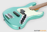 Sadowsky Metro Express 4 P/J Morado Fingerboard, White Pickguard 4-String Bass Guitar - Solid Sage Green