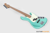 Sadowsky Metro Express 4 P/J Morado Fingerboard, White Pickguard 4-String Bass Guitar - Solid Sage Green