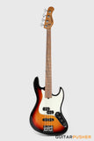 Sadowsky Metro Express 4 P/J Morado Fingerboard, White Pickguard 4-String Bass Guitar - Tobacco Sunburst