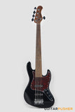 Sadowsky Metro Express 5 Morado Fingerboard, Tortoise Pickguard 5-String Bass Guitar - Black Metallic