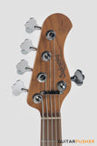 Sadowsky Metro Express 5 Morado Fingerboard, Tortoise Pickguard 5-String Bass Guitar - Black Metallic