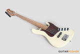 Sadowsky Metro Express 5 Morado Fingerboard, Tortoise Pickguard 5-String Bass Guitar - Olympic White