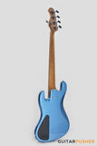 Sadowsky Metro Express 5 Morado Fingerboard, White Pickguard 5-String Bass Guitar - Blue Metallic