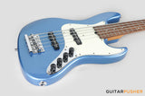 Sadowsky Metro Express 5 Morado Fingerboard, White Pickguard 5-String Bass Guitar - Blue Metallic