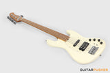 Sadowsky Metro Express 5 M/J Roasted Maple Fingerboard, Clear Pickguard 5-String Bass Guitar - Olympic White