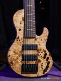 Sire F10 Swamp Ash 6-String Singlecut Bass with Hard Case - Natural Satin (2024)