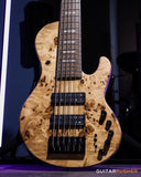 Sire F10 Swamp Ash 6-String Singlecut Bass with Hard Case - Natural Satin (2024)
