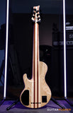 Sire F10 Swamp Ash 6-String Singlecut Bass with Hard Case - Natural Satin (2024)