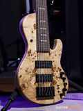 Sire F10 Swamp Ash 6-String Singlecut Bass with Hard Case - Natural Satin (2024)