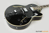 Sire H7F Maple Hollowbody Electric Guitar - Black (2024)