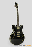 Sire H7 Maple Hollowbody Electric Guitar - Black (2023)