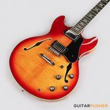 Sire H7 Maple Hollowbody Electric Guitar - Cherry Sunburst (2023)