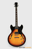 Sire H7 Maple Hollowbody Electric Guitar - Vintage Sunburst (2023)