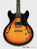 Sire H7 Maple Hollowbody Electric Guitar - Vintage Sunburst (2023)