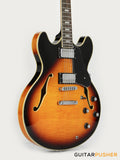 Sire H7 Maple Hollowbody Electric Guitar - Vintage Sunburst (2023)