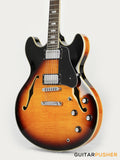 Sire H7 Maple Hollowbody Electric Guitar - Vintage Sunburst (2023)