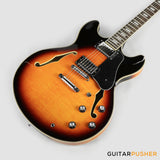 Sire H7 Maple Hollowbody Electric Guitar - Vintage Sunburst (2023)