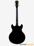 Sire H7T Maple Hollowbody Electric Guitar - Black (2024)