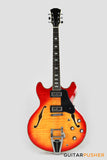 Sire H7T Maple Hollowbody Electric Guitar - Cherry Sunburst (2024)