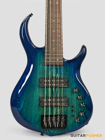 Sire M5 Swamp Ash 5-String Bass with Premium Gig Bag - Transblue (2023)