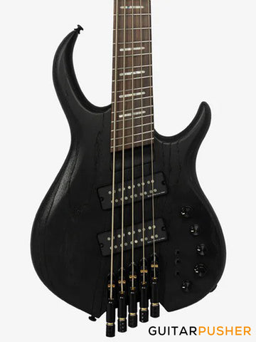 Sire M6 Swamp Ash Sandblasted 5-String Headless Bass Black (2025)