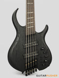 Sire M6 Swamp Ash Sandblasted 5-String Headless Bass Black (2025)
