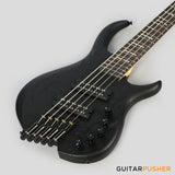 Sire M6 Swamp Ash Sandblasted 5-String Headless Bass Black (2025)