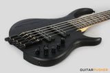 Sire M6 Swamp Ash Sandblasted 5-String Headless Bass Black (2025)