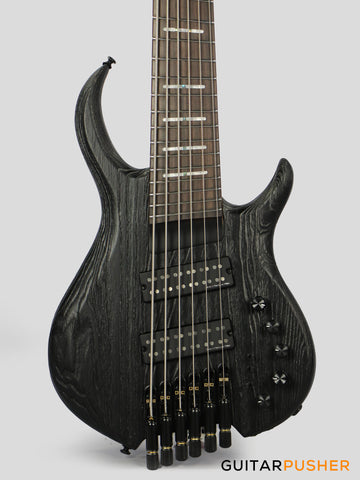 Sire M6 Swamp Ash Sandblasted 6-String Headless Bass Black (2025)