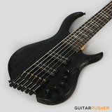 Sire M6 Swamp Ash Sandblasted 6-String Headless Bass Black (2025)