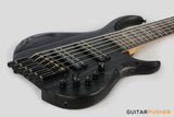 Sire M6 Swamp Ash Sandblasted 6-String Headless Bass Black (2025)