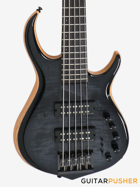 Sire M7 Swamp Ash 5-String Bass - Transparent Black (2023