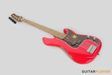 Sire P5 Alder 5-String Bass Guitar with Premium Gig Bag - Dark Red (2023)