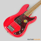 Sire P5 Alder 5-String Bass Guitar with Premium Gig Bag - Dark Red (2023)