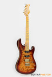 Sire S10 HSS Alder S-Style Electric Guitar - Natural Burst (2024)