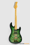 Sire S10 HSS Alder S-Style Electric Guitar - Transparent Green (2024)