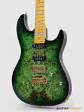 Sire S10 HSS Alder S-Style Electric Guitar - Transparent Green (2024)