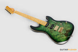 Sire S10 HSS Alder S-Style Electric Guitar - Transparent Green (2024)
