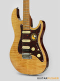 Sire S7FM Alder S-Style w/ Flamed Maple Top Electric Guitar (2023) - Natural