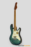 Sire S7FM Alder S-Style w/ Flamed Maple Top Electric Guitar (2023) - Transblue