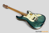 Sire S7FM Alder S-Style w/ Flamed Maple Top Electric Guitar (2023) - Transblue