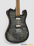 Sire T7FM Alder T-Style Electric Guitar w/ Flamed Maple Top - Transblack (2023)