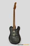 Sire T7FM Alder T-Style Electric Guitar w/ Flamed Maple Top - Transblack (2023)